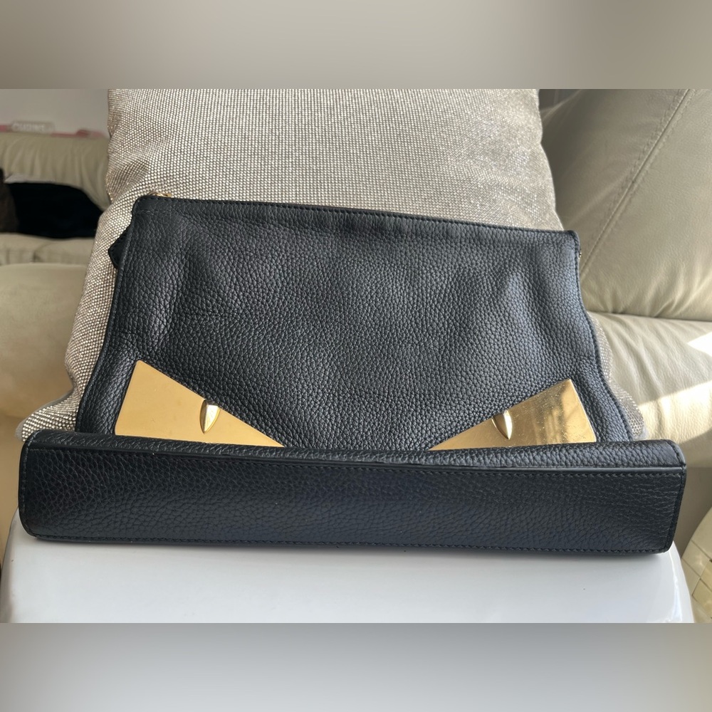 Authentic FENDI Monster Clutch - Picture 5 of 16